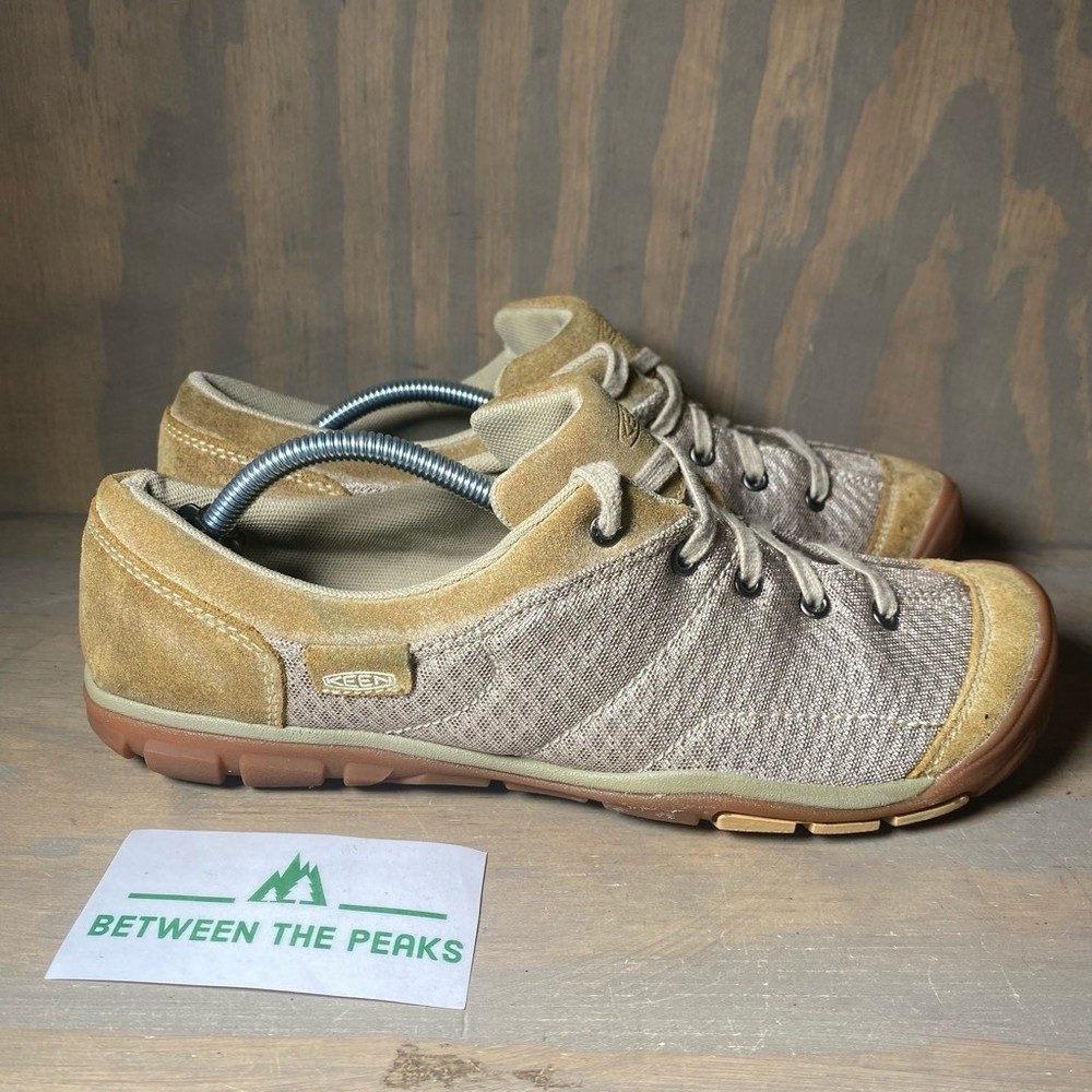 Keen Womens Mercer Lace Ii Cnx Hiking Shoes Beige 1012360 Trail Suede Up 11M